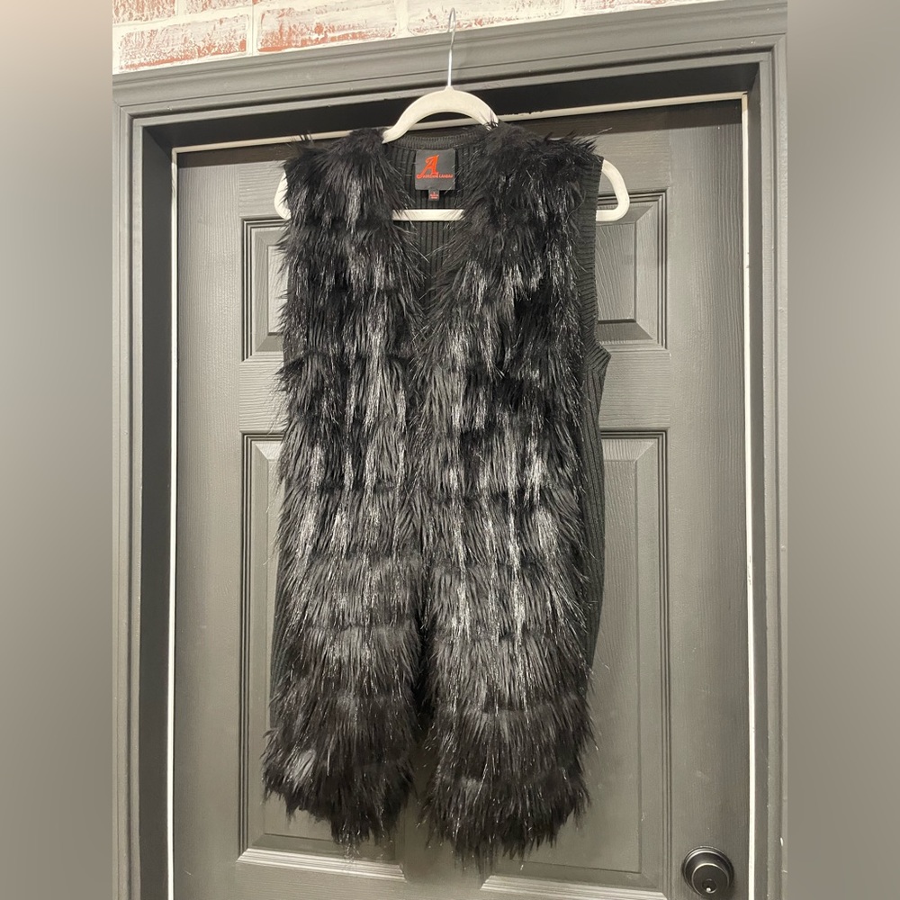 Adrienne‎ Landau vest Faux fur
